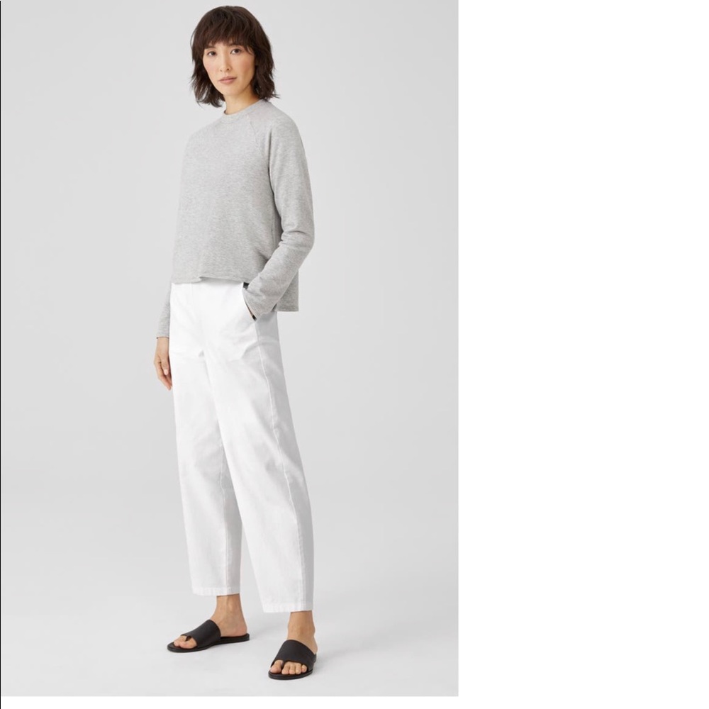 Eileen Fisher Organic Cotton Hemp Lantern Pant